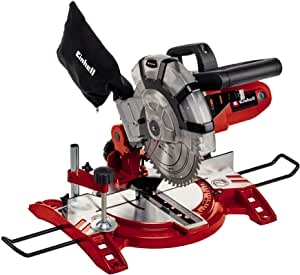 Einhell 4300295 TC-MS 2112 - Ingletadora, corte transversal, 1600 W, 230 V, rojo