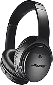 Bose QuietComfort 35 II - Auriculares inalámbricos (Bluetooth, cancelación de ruido) con Alexa integrada, Negro