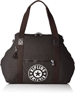 Kipling Art M Tote De Viaje Con Funda Para Carrito, 26 litros, Negro (Lively Black)