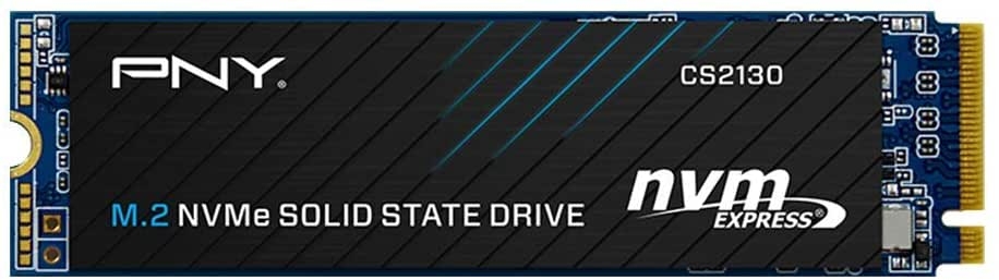 PNY CS2130 M.2 NVMe Unidad de Estado Sólido Interna (SSD) 500GB - hasta 3500 MB/s, Color Negro