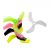 2Pairs Gemfan 75mm Ducted Props PC 3-Blade Propeller CW CCW 5mm Agujero para 1408-1808 motor Cinewhoop Cinedrone