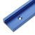 Azul Ranura en T de 100-1200 mm Ranura en T Ranura de fijación de guía de inglete 30×12.8 mm Para la sierra de mesa Mesa