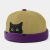 Banggood Diseño Hombres Algodón Contraste Color Cute Kitty Gato Patrón Gorra de propietario casual Cráneo Gorra Beanie S
