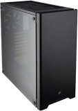 Corsair Carbide 275R – Caja de ordenador semitorre para juegos (ATX Mid-Tower ventana), negro