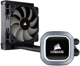 Corsair Hydro Series H60 (2018) – Sistema de refrigeración líquida para CPU (radiador de 120 mm, ventilador PWM, All-in-One, LED blanco), Negro