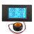 Geekcreit® 100A 22000W Monitor de Potencia de Módulo AC Panel de Medidor 45-65Hz Voltaje de Prueba AC 80-260V
