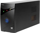 Woxter UPS 2000 VA – Sistema de alimentación ininterrumpida (SAI)(2000VA/1200 Watts, Autonomía Aprox 20-30 Minutos), Color Negro